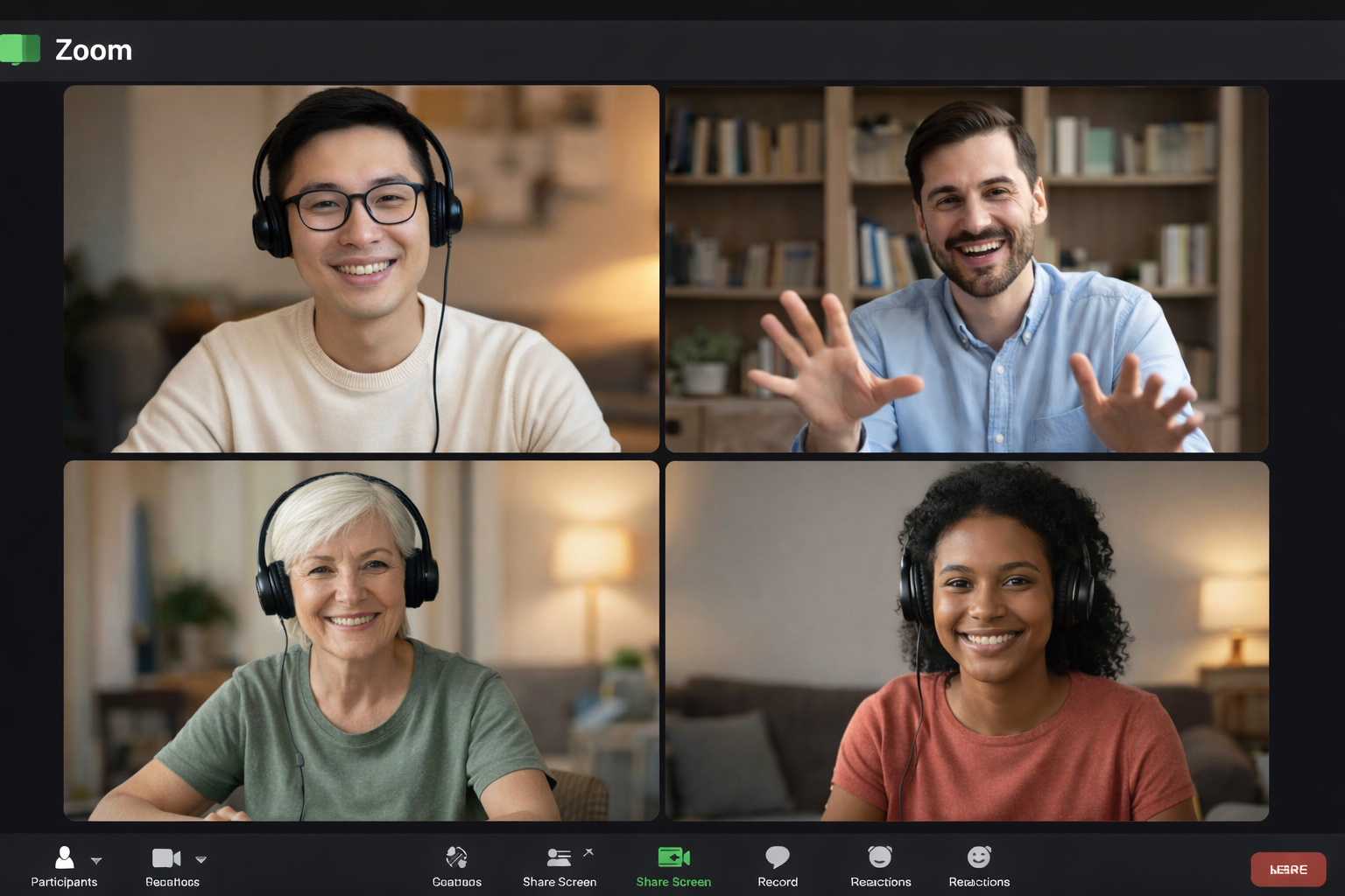Aula de Conversação ao Vivo - Turma Pequena